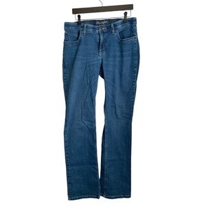 Wrangler Women's Straight Leg Jeans Blue Denim